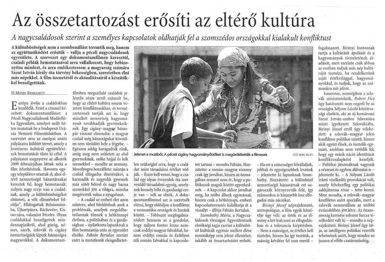Magyar Nemzet - 2009.09.03